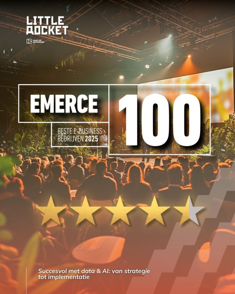 Little Rocket recognized in the Emerce 100
